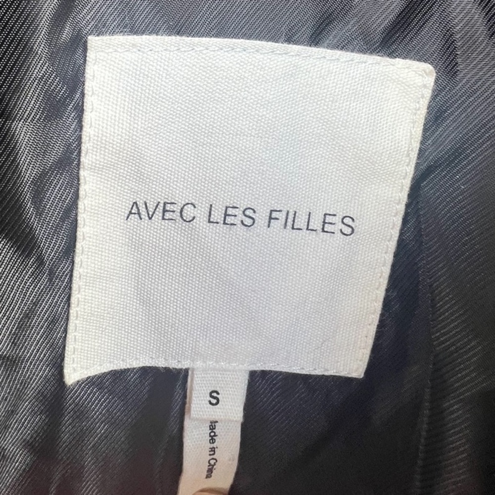 Avec Les Filles Black and White Houndstooth Cardigan - Picture 8 of 9